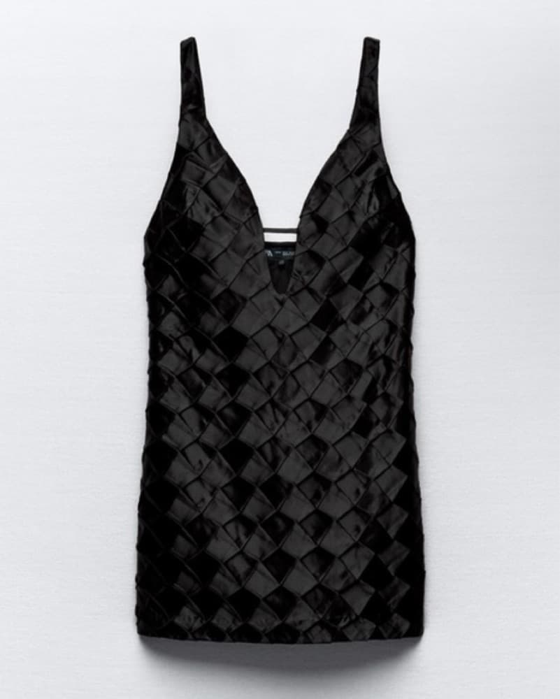 Zara Black Mini Dress  - Image 1