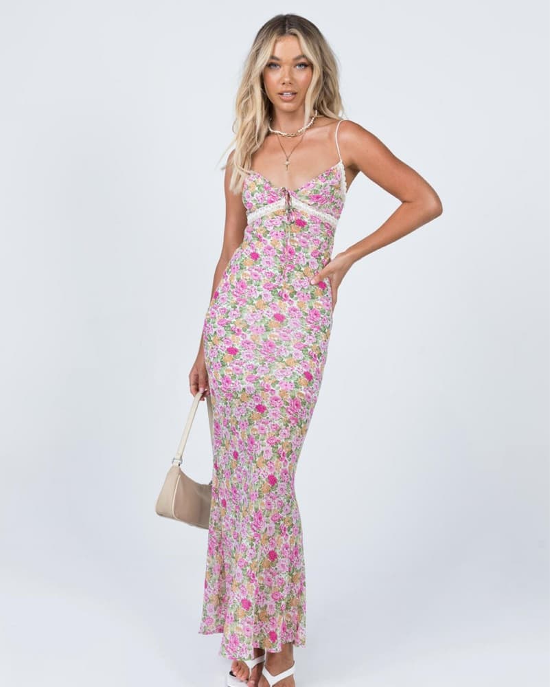 Princess Polly Emily Maxi Dress Floral - Image 3