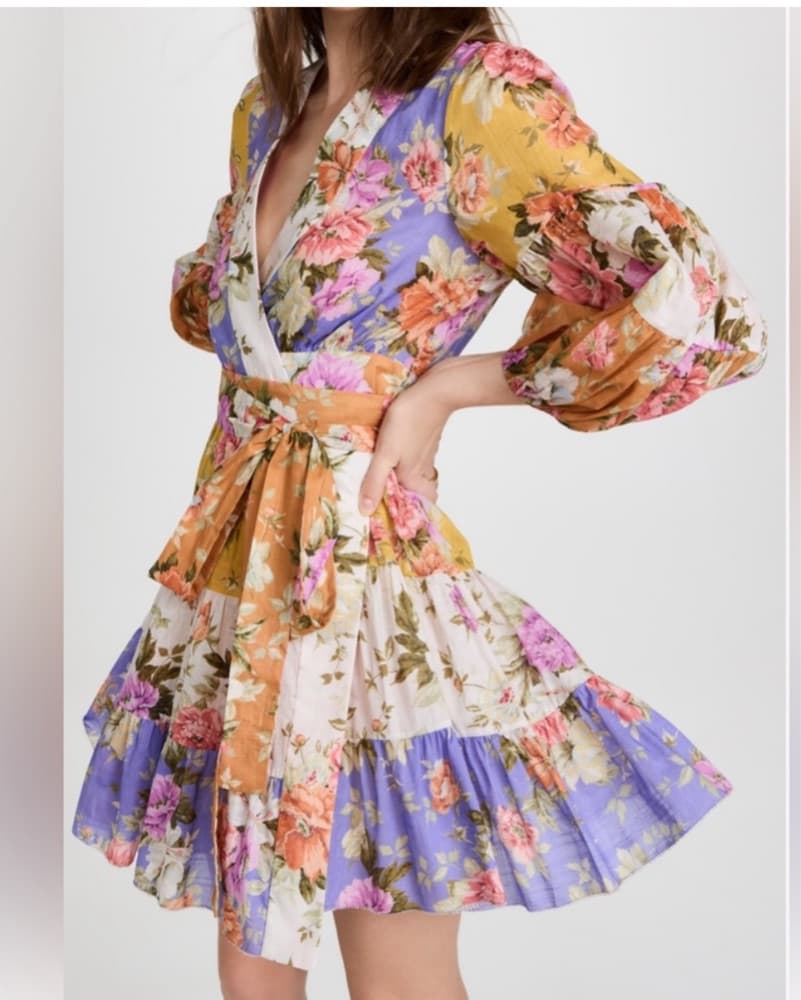 Zimmerman Mini Dress - Image 1