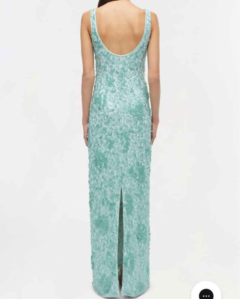 SIMKHAI Sea foam Bex embellished Maxi - Image 2