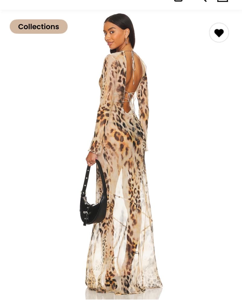 Retrofete Vienna Dress Vintage Cheetah - Image 1