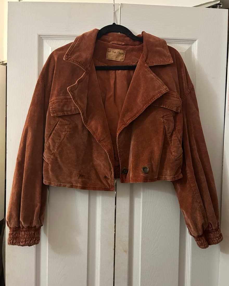 Free People Suede Bomber  - Image 1