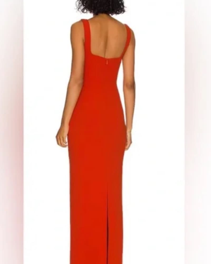 Solace London Red Dress - Image 4