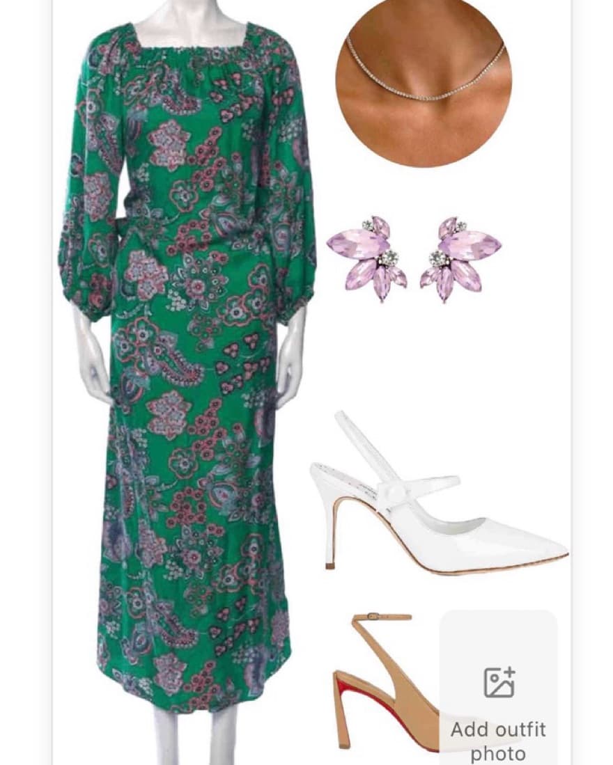 Scalan Theodore Paisley Print Maxi Dress - Image 2