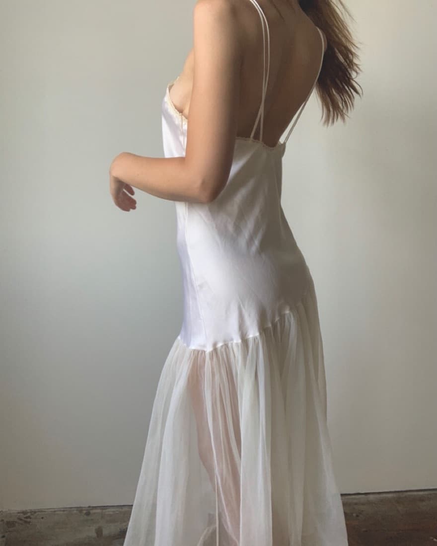 Vintage Floral Slip Dress - Image 6
