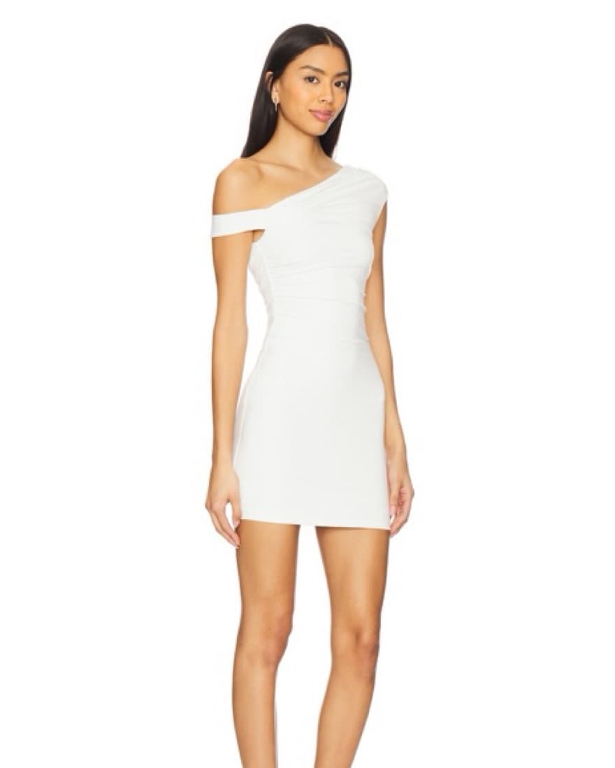Revolve White Mini Dress - Image 2