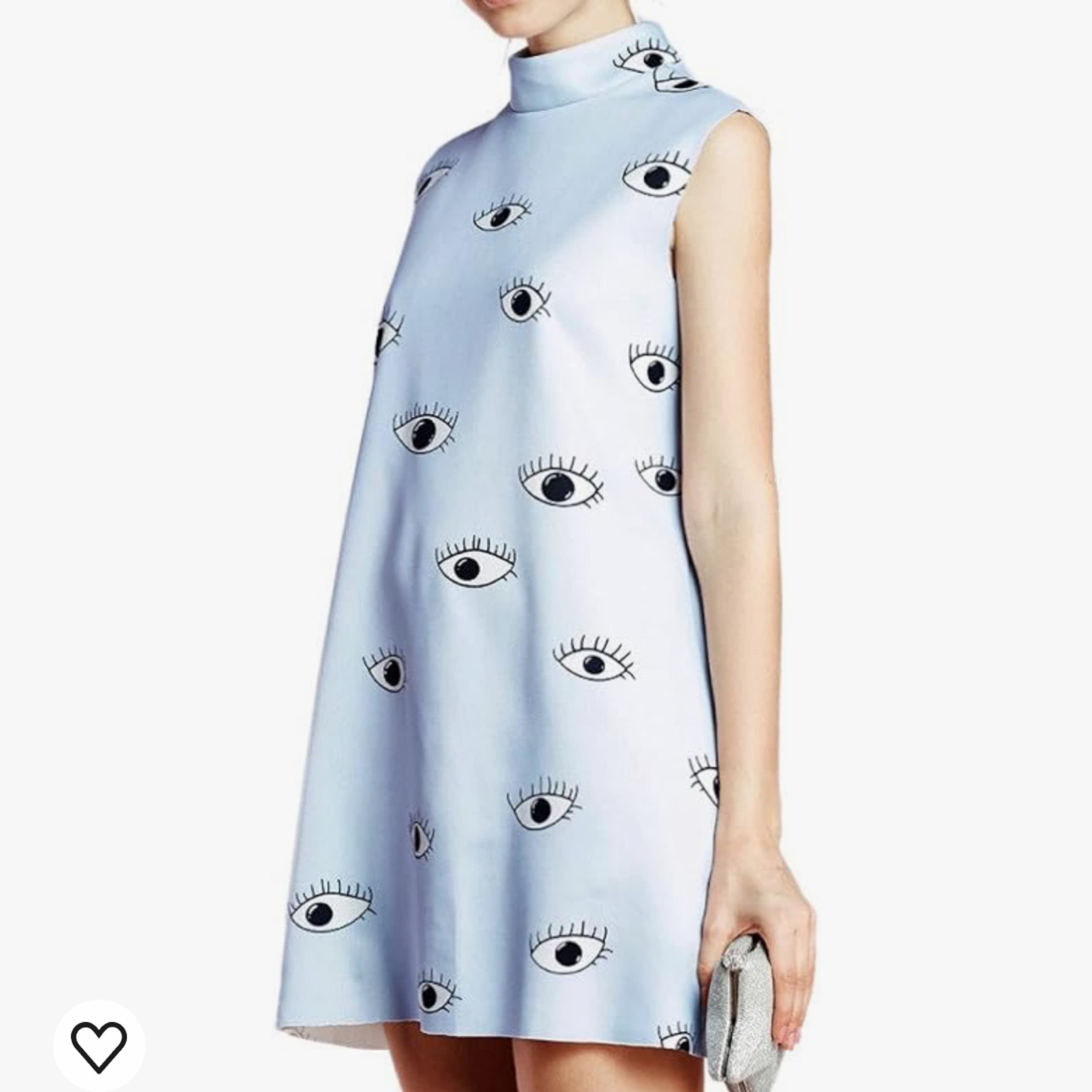 Funky Eyes Shift Dress - Image 2