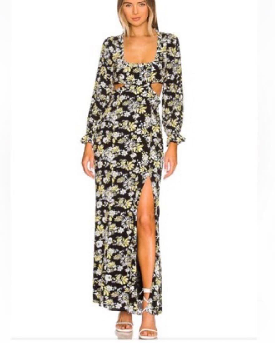 Majorelle Fun Floral Cutout Maxi Dress - Image 4