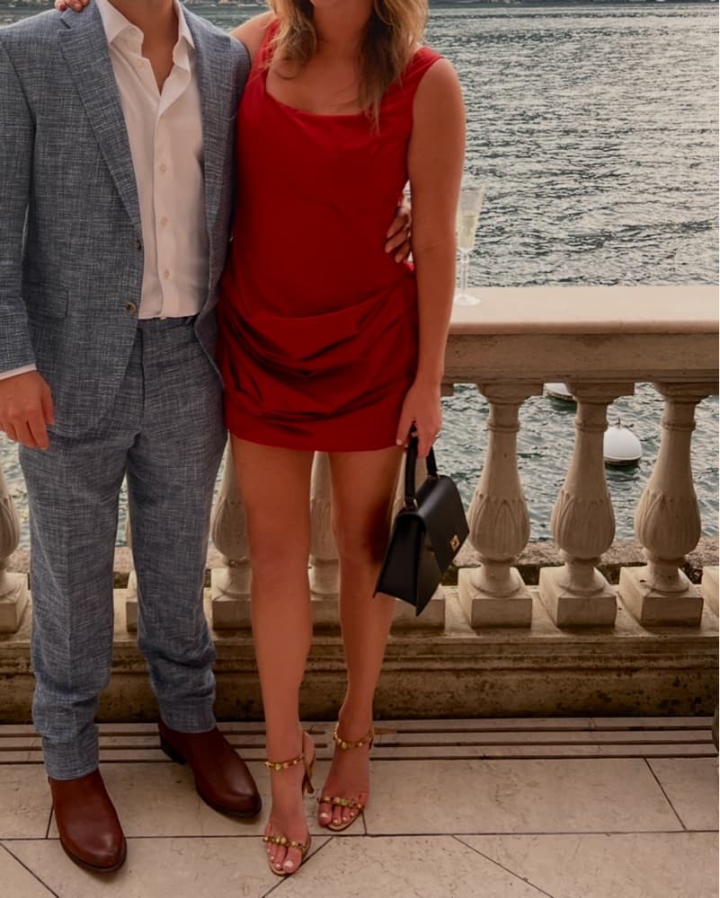 Magda Butrym Round neck Mini Dress - Image 5