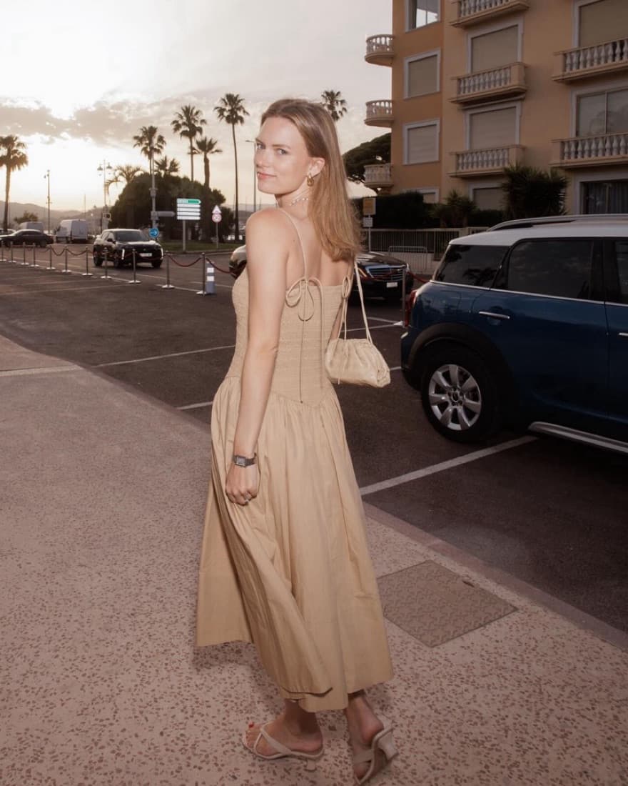 L’Academie Drop Waist Dress - Image 3