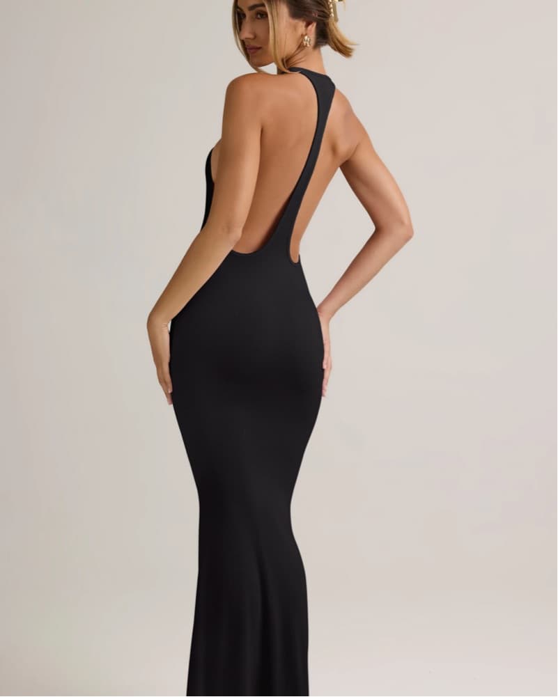 Racerback Maxi Dress - Image 1