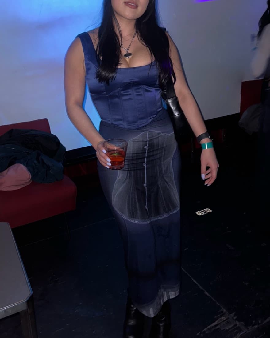 ELLISS Floating Corset Ankle Skirt - Image 2