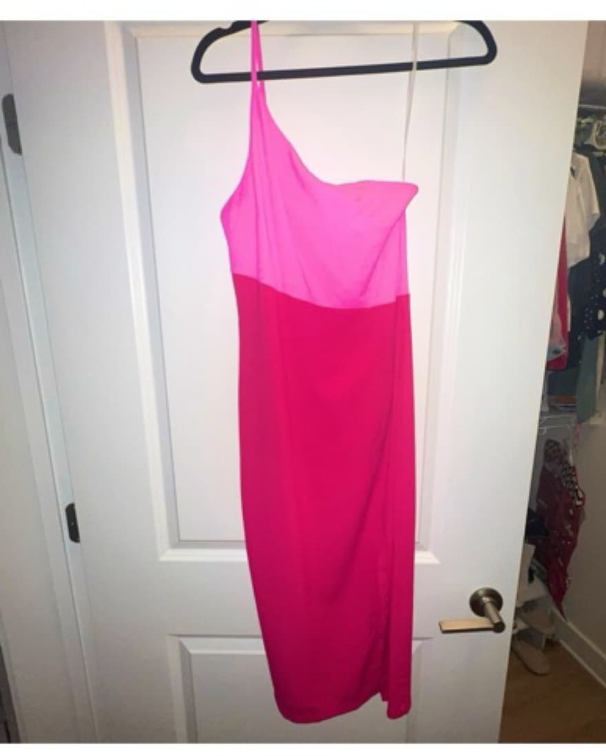 Pink Midi Dress - Image 3
