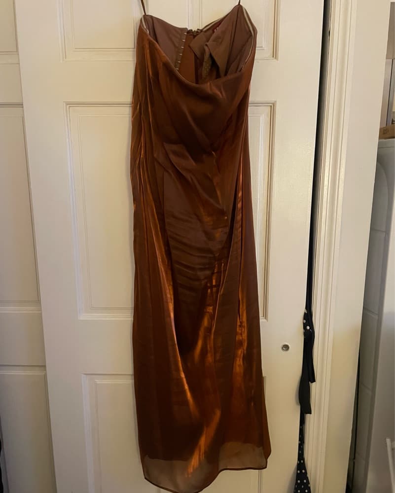 Staud Casey Strapless Maxi Dress - Image 4
