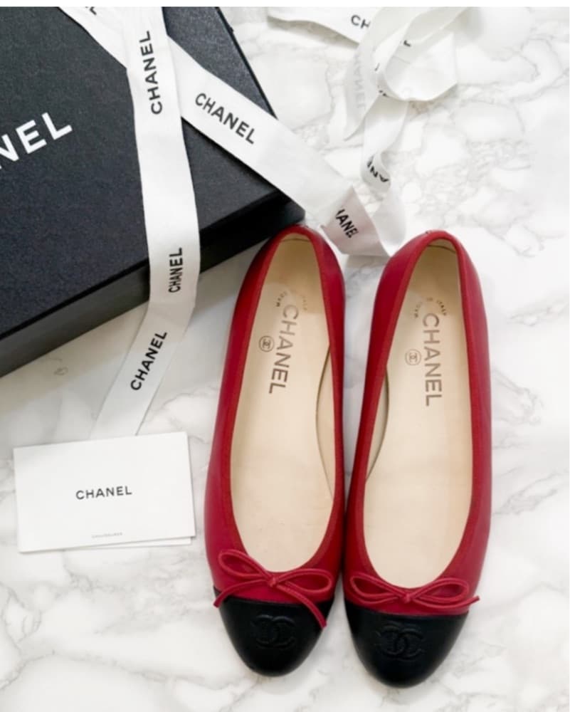 Chanel Cap Toe Flats - Image 2