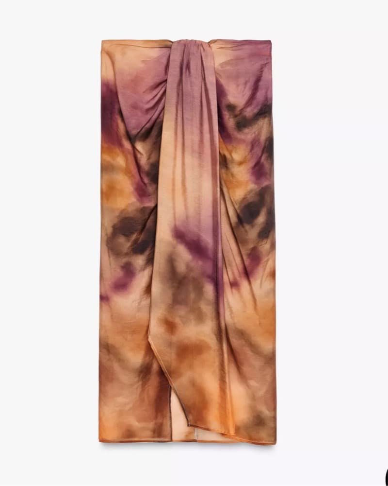 Zara Knotted Printed Sarong  - Image 2