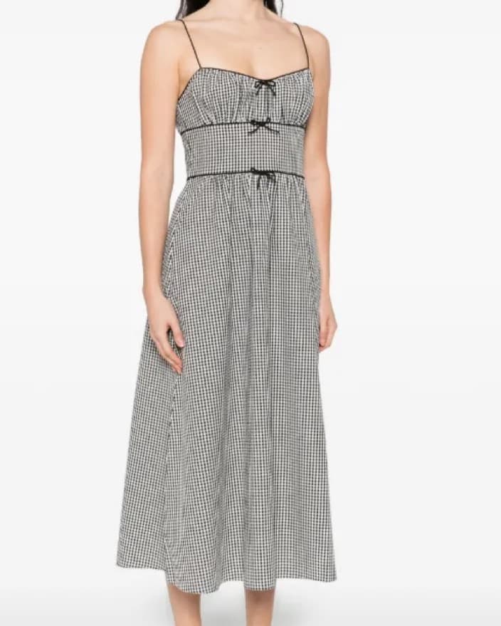 DOÊN Gingham Maxi Dress - Image 5