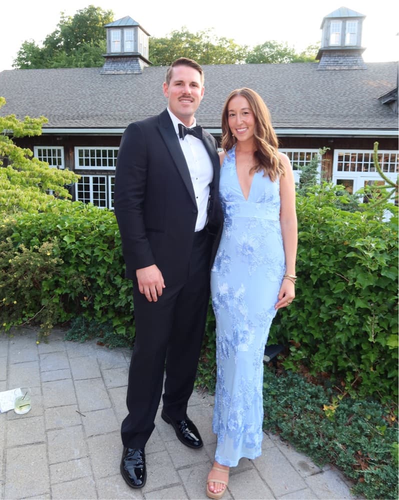 Backless Halter Blue Floral Maxi Dress - Image 2
