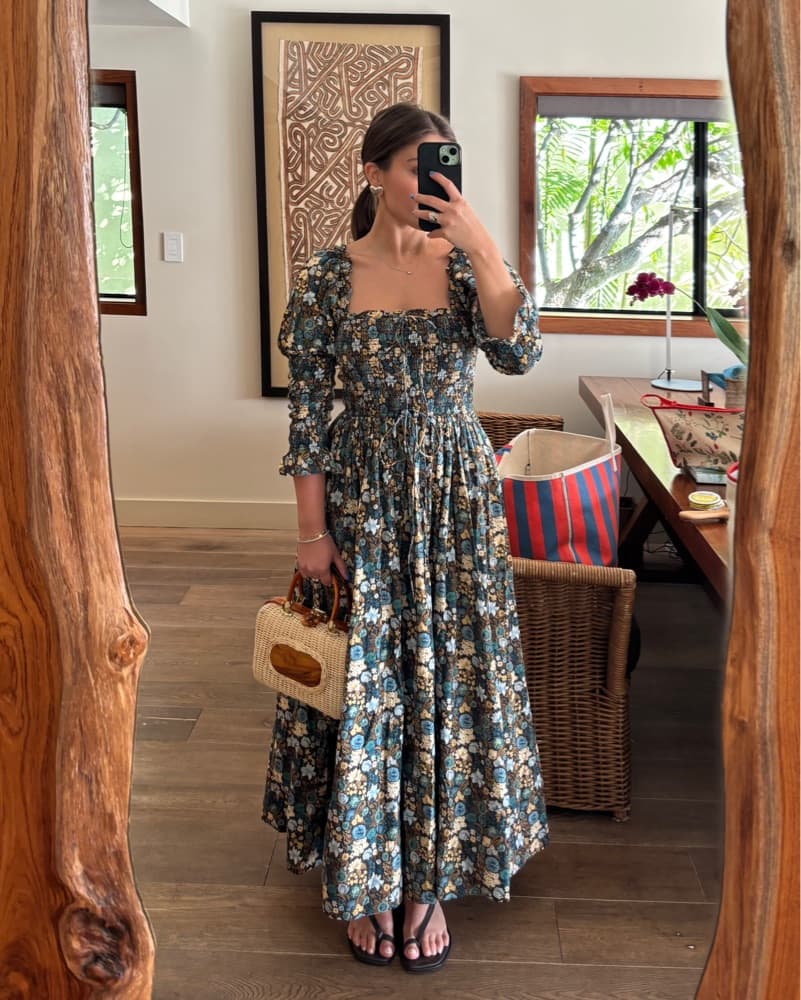 Doen Floral Maxi Dress - Image 2