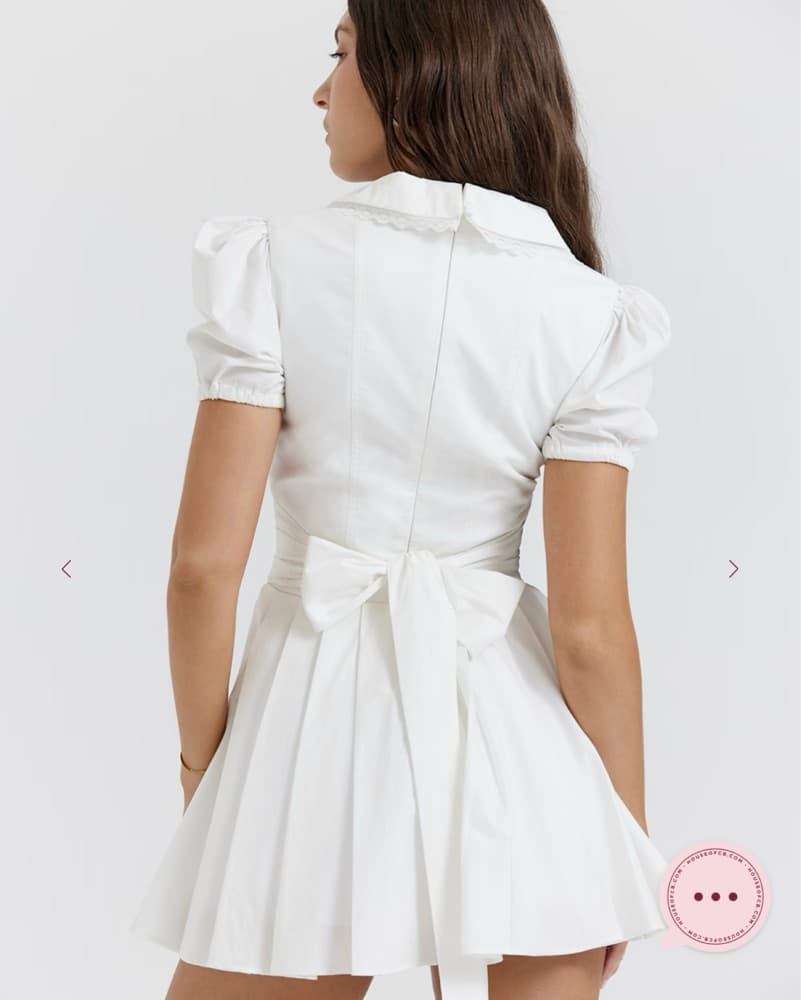 House Of CB White Mini Dress - Image 3
