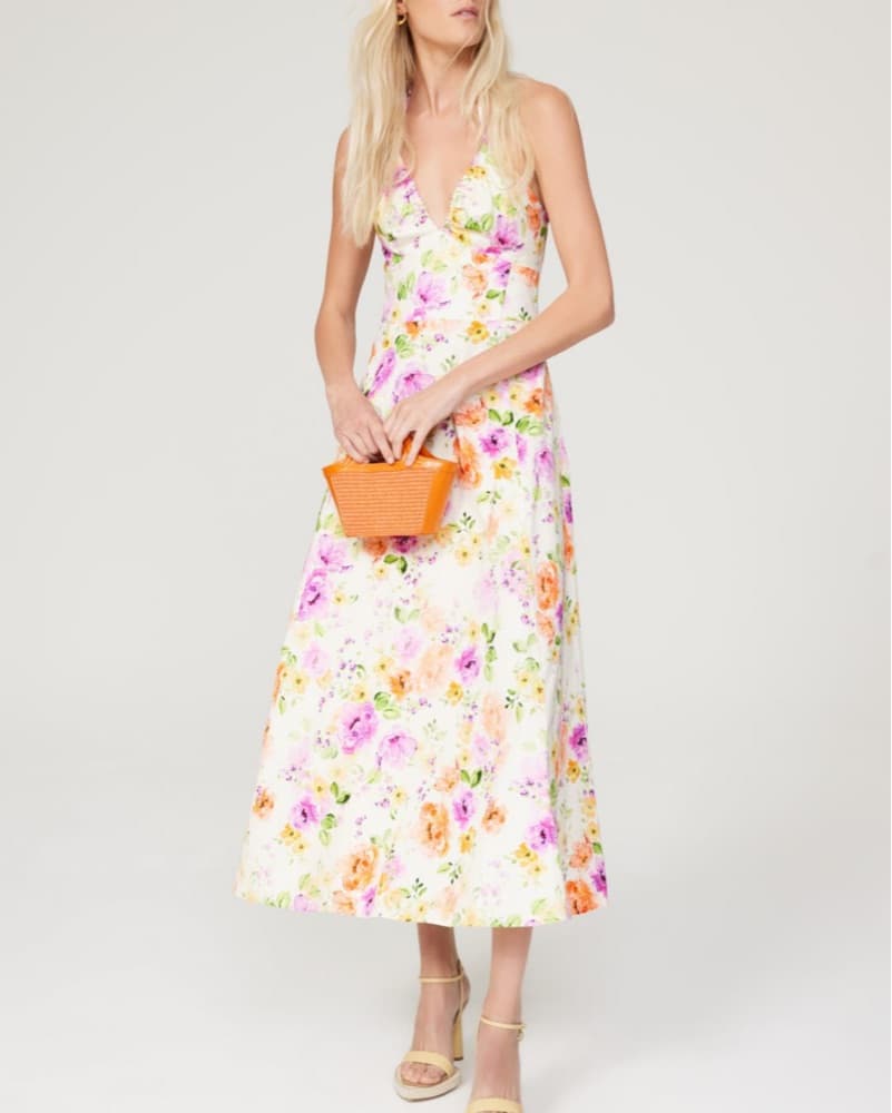 Favorite Daughter Floral Halter Dress  - Image 1