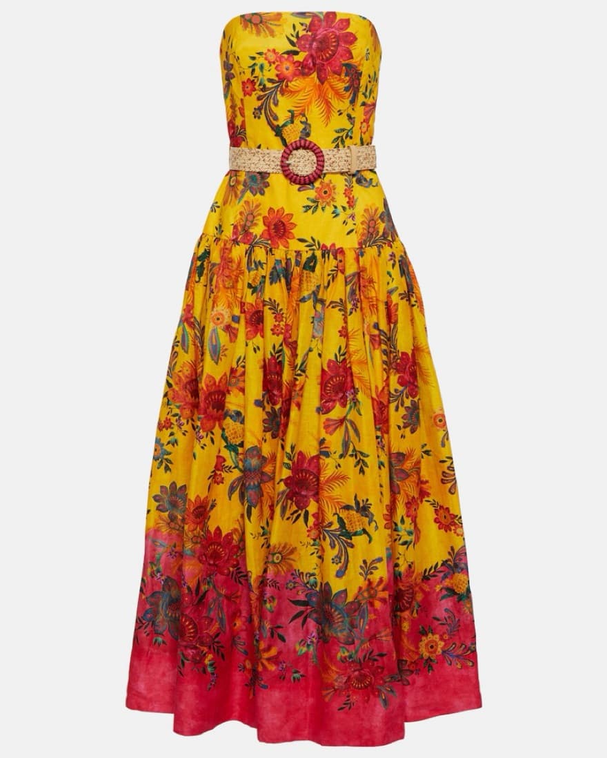 Zimmermann Ginger printed linen dress - Image 4
