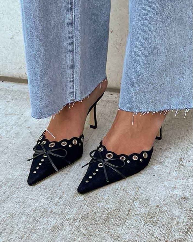 Tony Bianco Shae Mules - Image 1