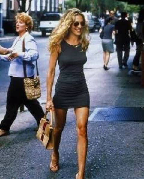 Mini Gray Dress - Image 1