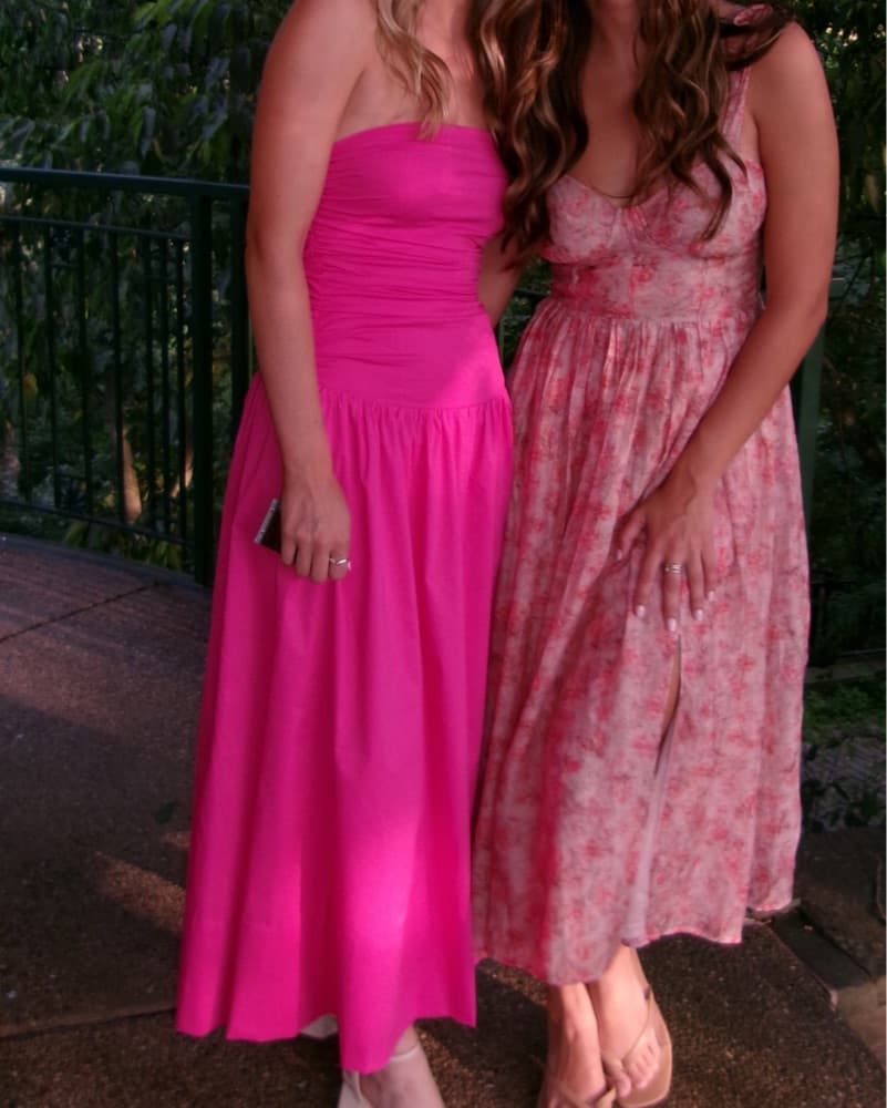 Peppermayo Maxi/Midi Dress - Fuchsia - Image 4