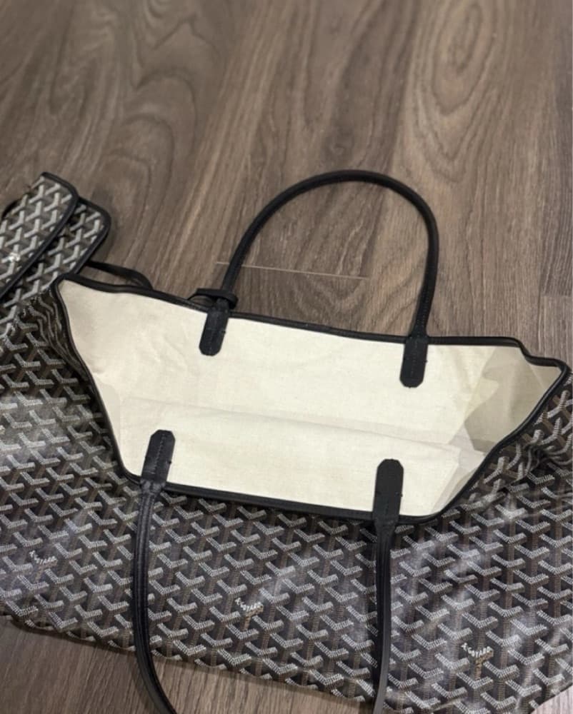 Black Goyard St. Louis Tote Bag GM  - Image 3