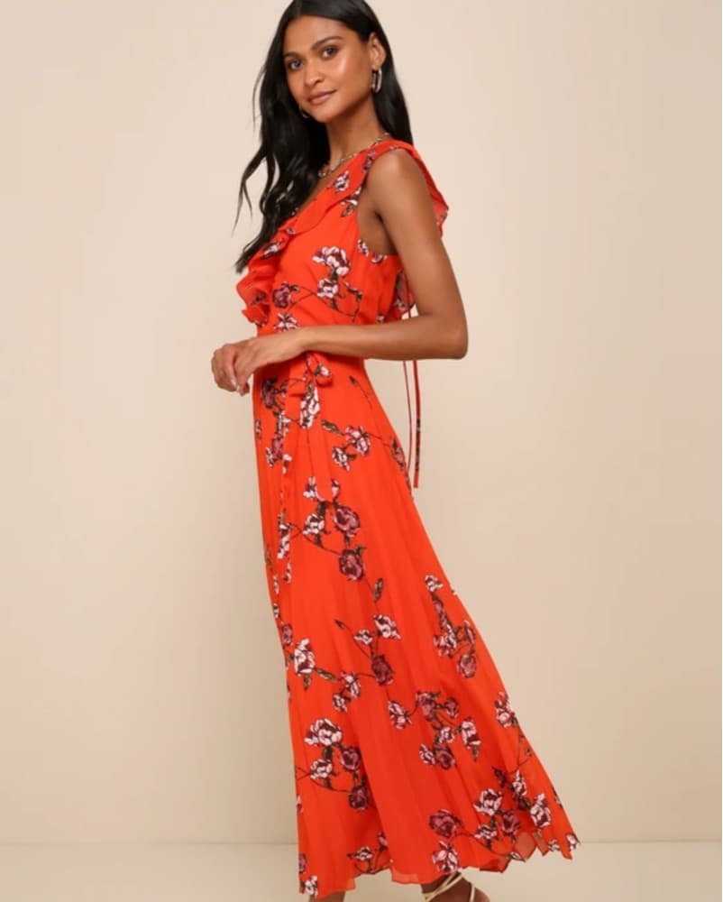 Lulus floral Dress  - Image 3