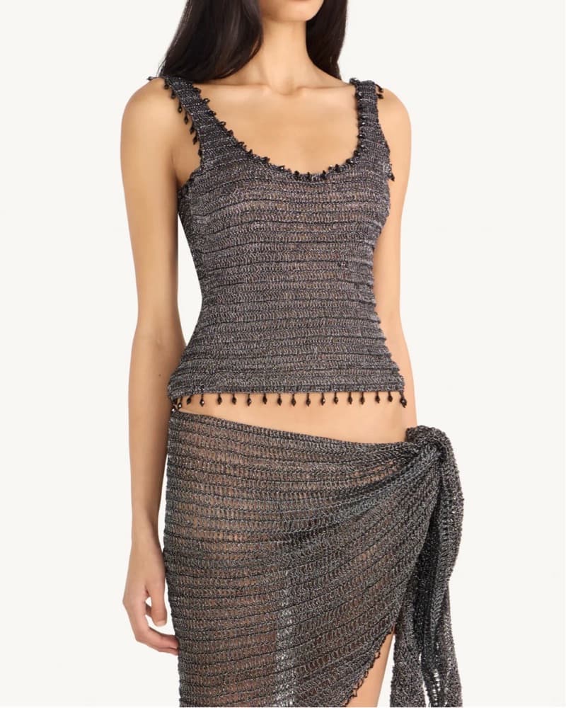Astra Resort Ana Hand Crochet Top - Image 2