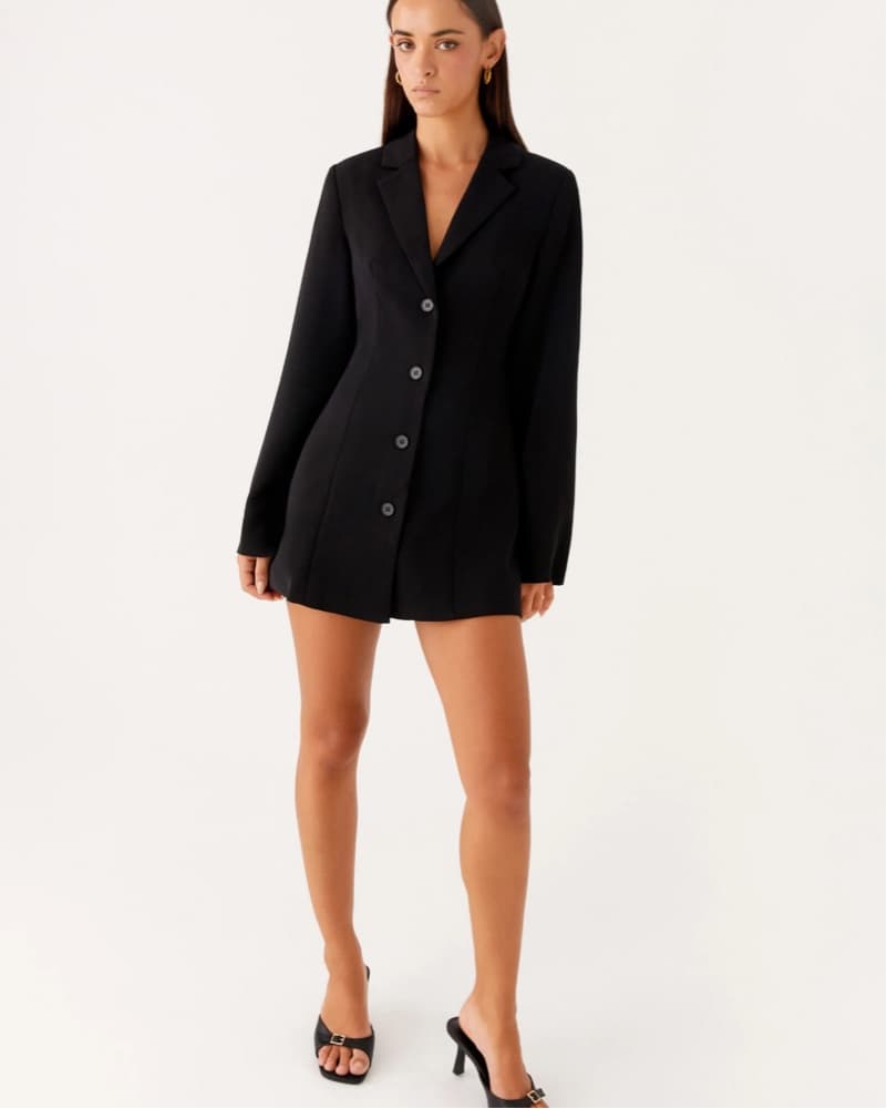 Albi Fitted Blazer Mini Dress  - Image 4