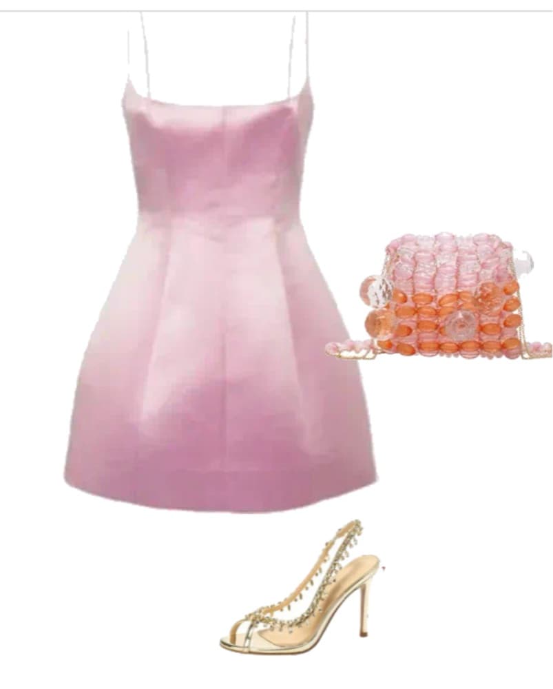 Glamorous Satin Slip Dress - Image 2
