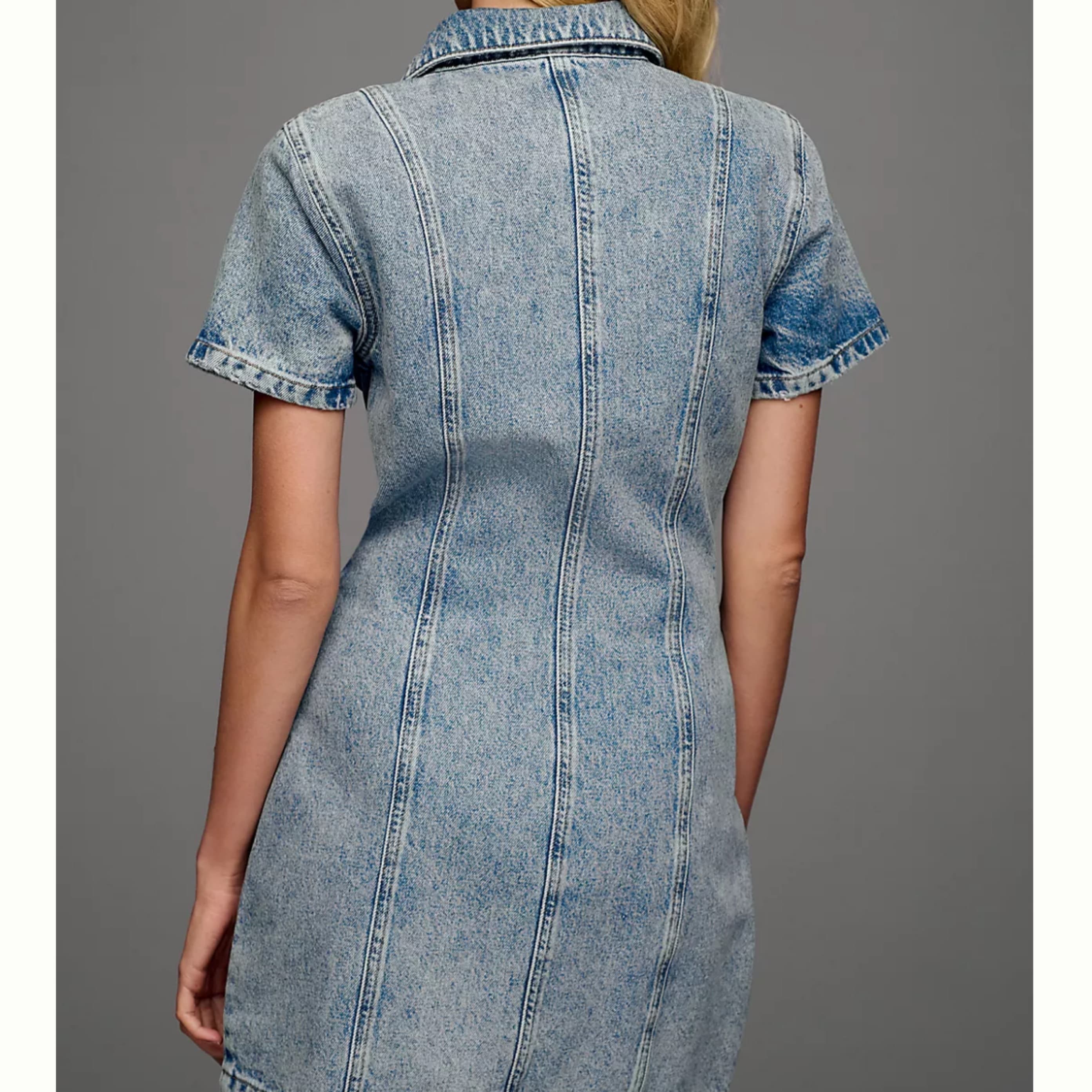 Anthropologie Denim Dress - Image 2