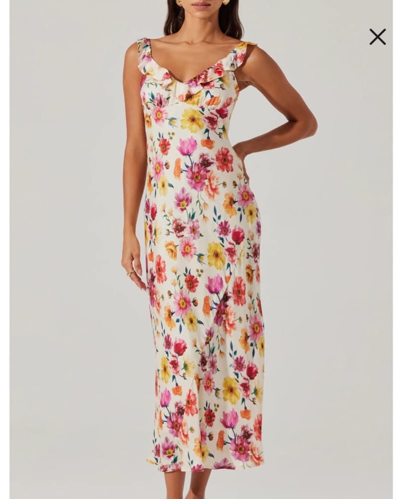 ASTR Floral Dress - Image 1