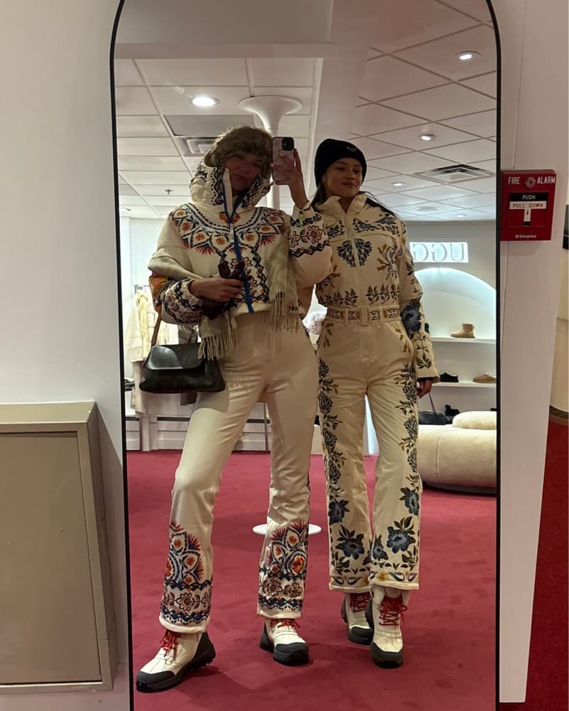 Farm Rio X White Space Ski Suit - Image 4