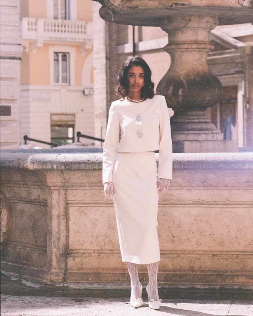 Nana Jacqueline  Jacket and Skirt Set - Image 2