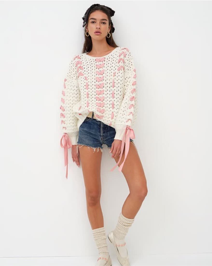 For Love And Lemons Laurel Sweater  - Image 1