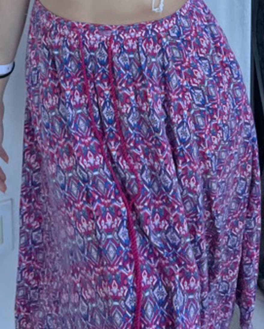 PINK BEACHY LONG SKIRT - Image 3