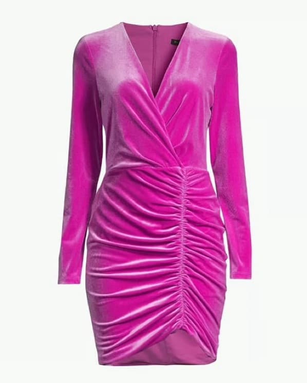Black Halo Como Velvet Dresss - Image 3
