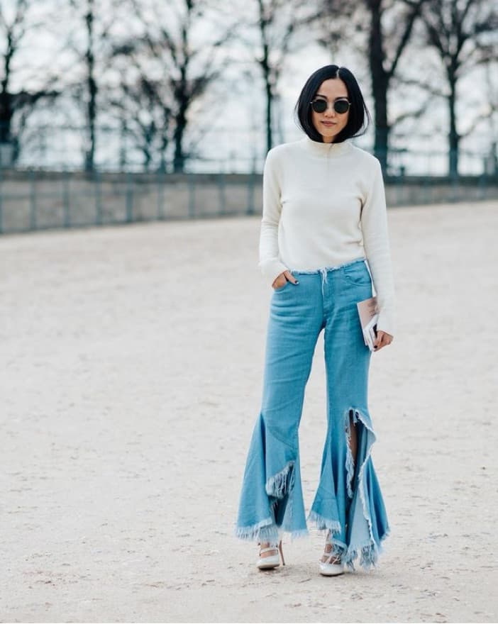 NYFW Cool Shredded Jeans - Image 4