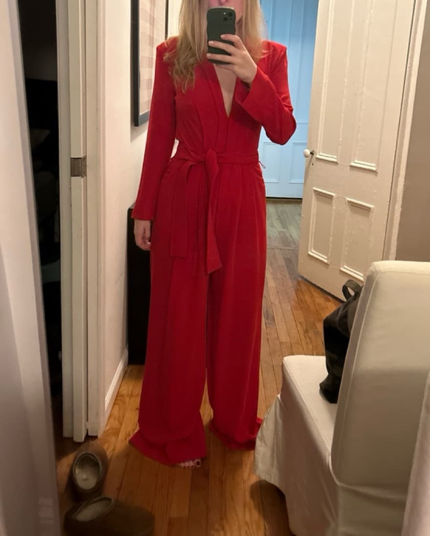 Red ALC Jumpsuit  - Image 3