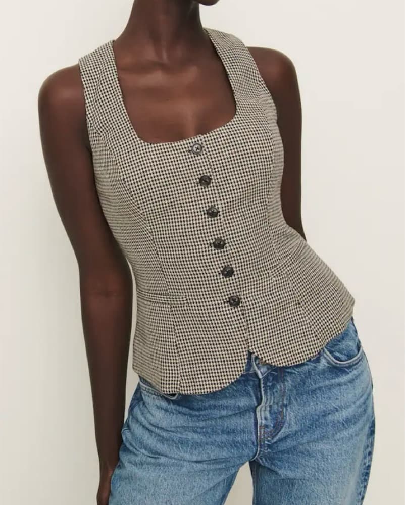 Reformation Delanie Vest - Image 1