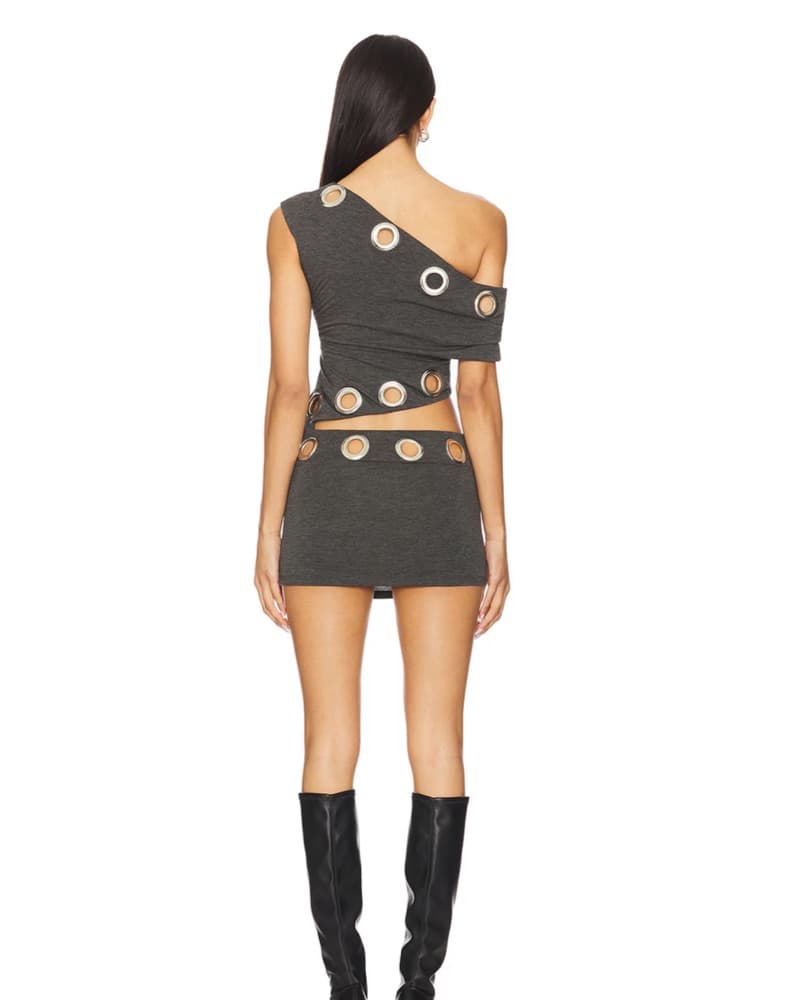 Jaded London Asymmetric Dress - Image 3