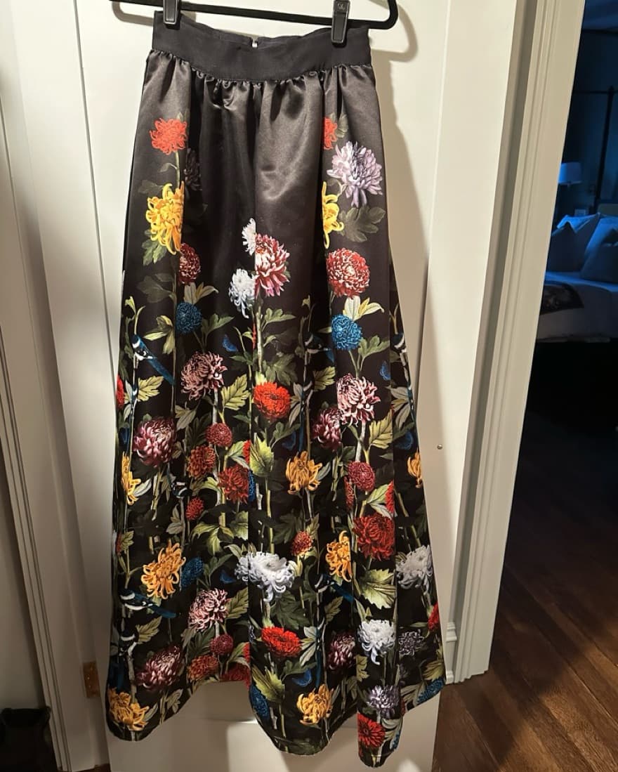 Alice And Olivia Ballgown Floral Skirt - Image 1