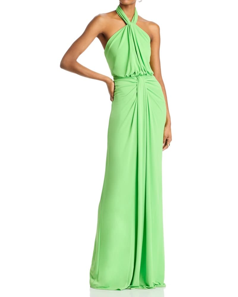 Cinq a Sept Halter Gown - Image 2