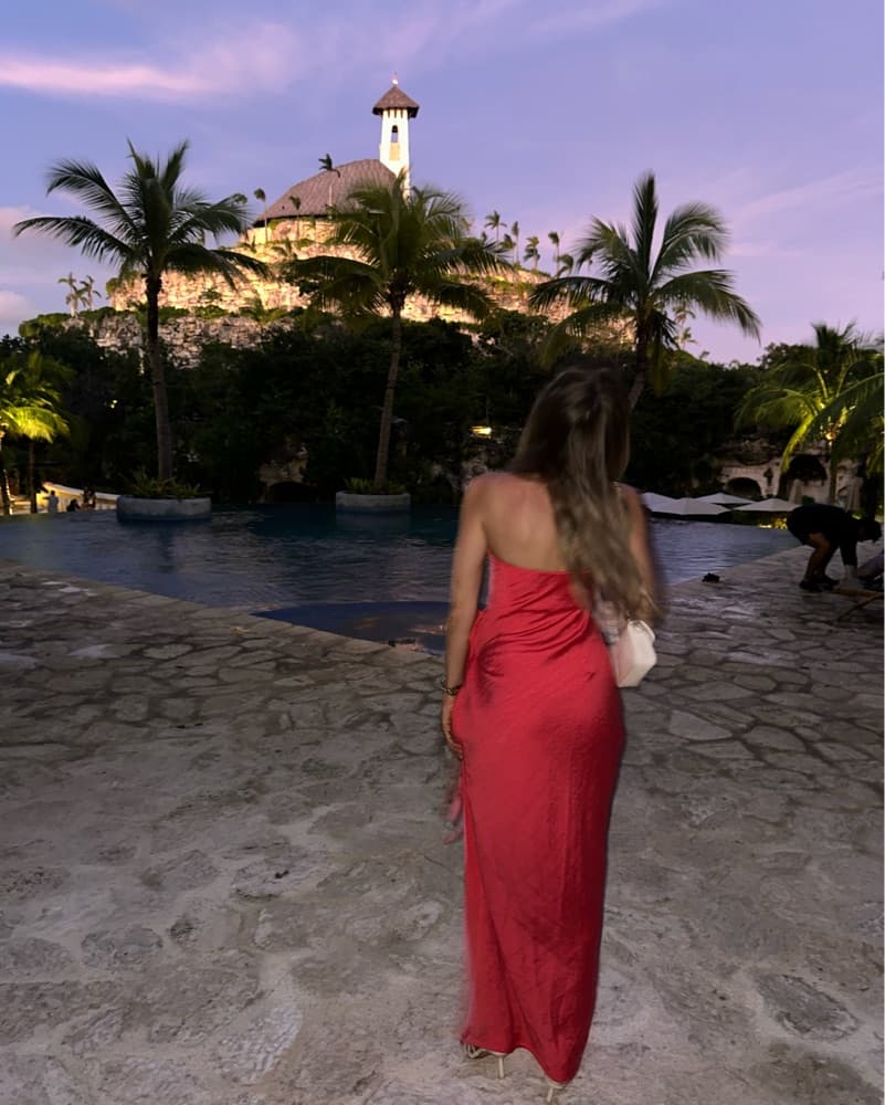 Cult Gaia Strapless Dress - Image 3