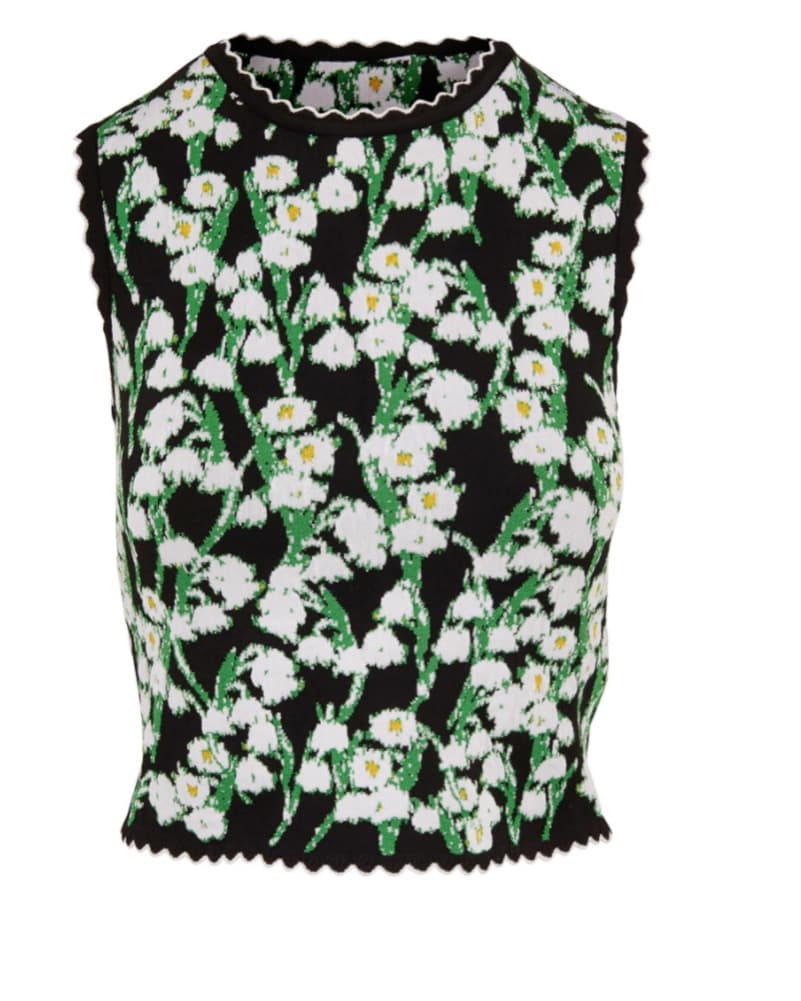 Caroline Herrera Two Piece Floral Set - Image 1