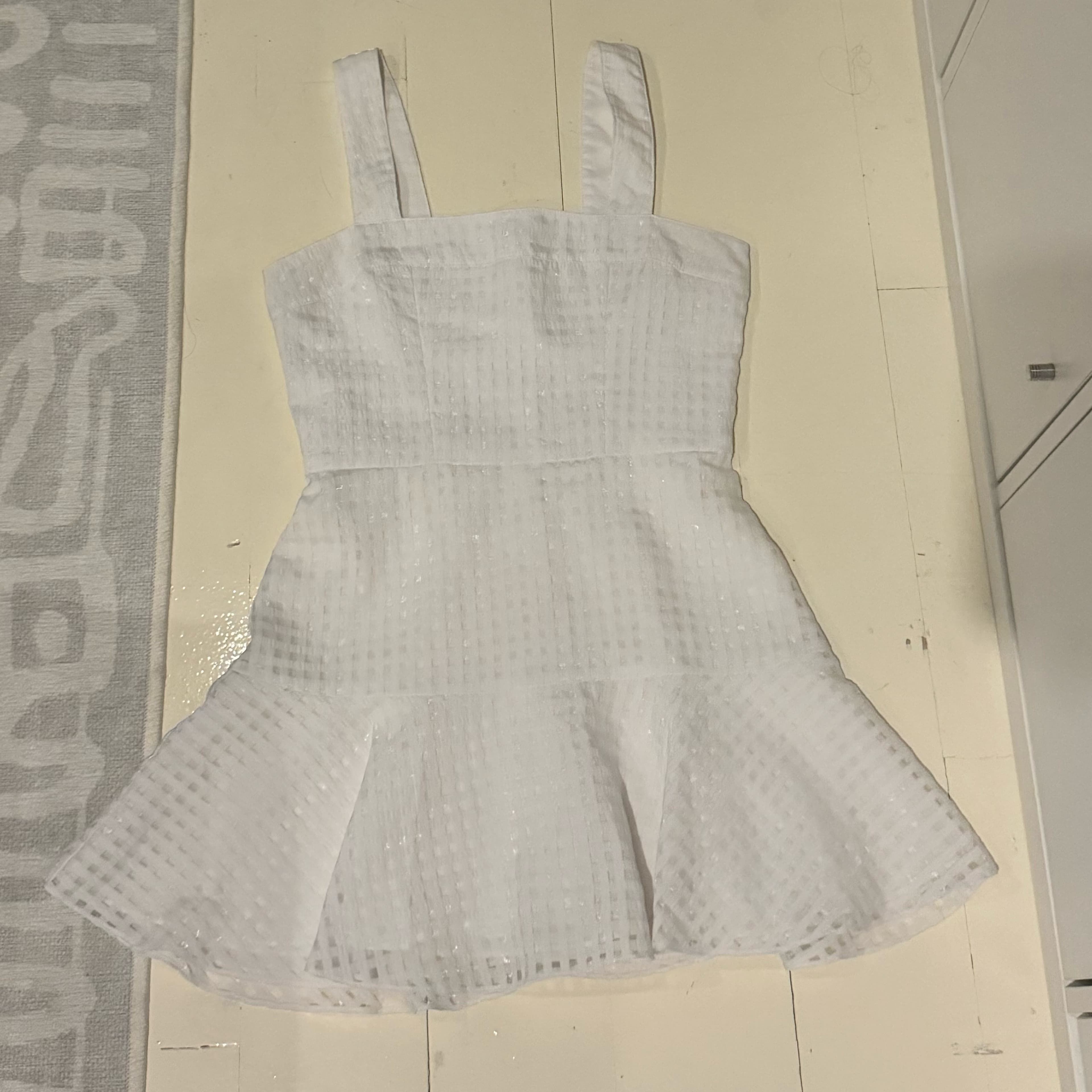 Amanda Uprichard Annalise Dress in White - Image 4